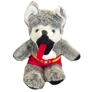 Harvey The Hound Calgary Flames NHL Plush Mascot Figure 23”